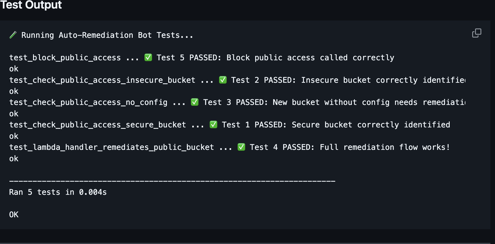 S3 Auto-Remediation Bot Preview